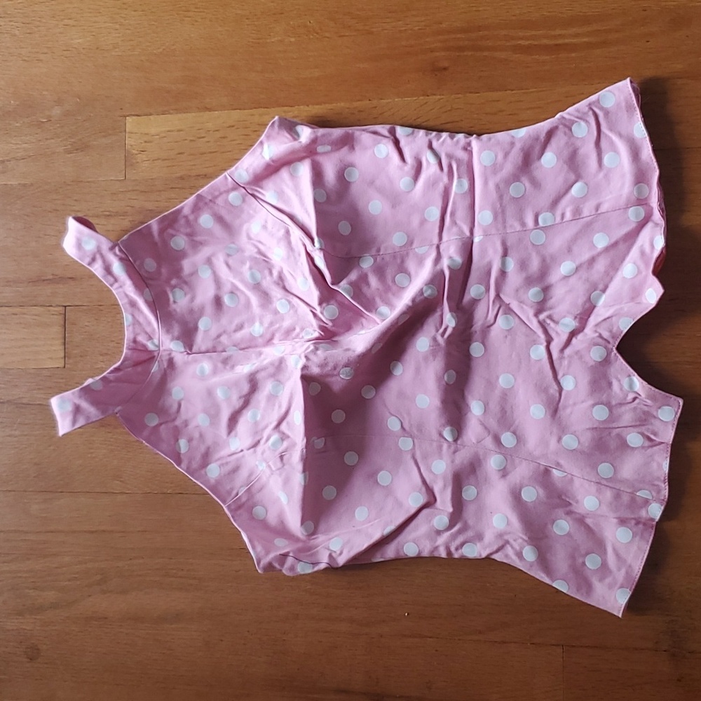 Pinup Girl Clothing Pink Halter Size L